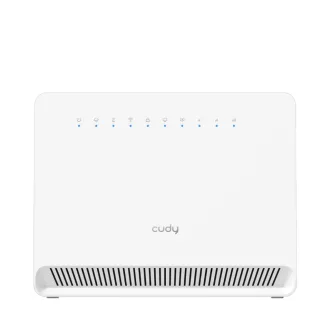   Cudy LT500E vezetéknélküli router Fast Ethernet Kétsávos (2,4 GHz / 5 GHz) 4G Fehér