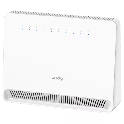 Cudy LT500E vezetéknélküli router Fast Ethernet Kétsávos (2,4 GHz / 5 GHz) 4G Fehér