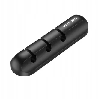 Vention 5-port cable organiser, 2 pcs, black