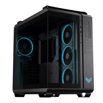   ASUS TUF GAMING GT502 Horizon TG ARGB Black Midi Tower Fekete