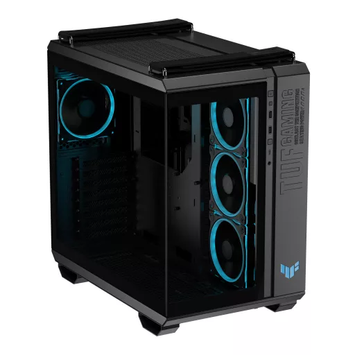 ASUS TUF GAMING GT502 Horizon TG ARGB Black Midi Tower Fekete