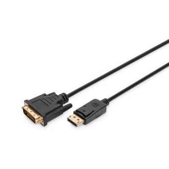   Digitus AK-340306-020-S video átalakító kábel 2 M DisplayPort DVI-D Fekete
