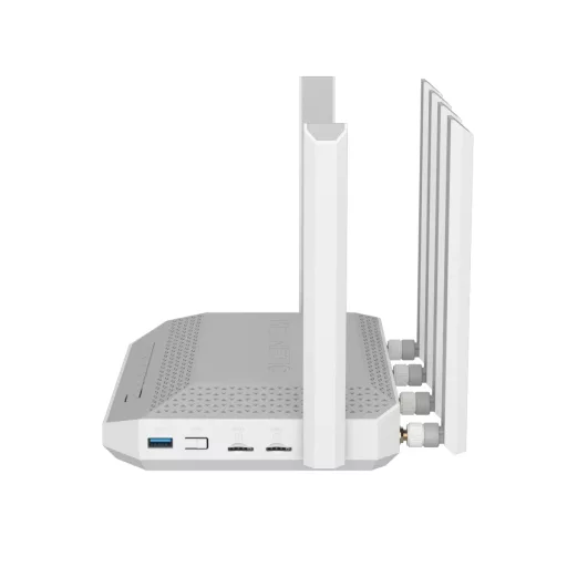 Keenetic Hero 5G (KN-4110) vezetéknélküli router 2.5 Gigabit Ethernet Kétsávos (2,4 GHz / 5 GHz) Szürke, Fehér