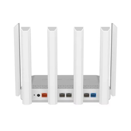 Keenetic Hero 5G (KN-4110) vezetéknélküli router 2.5 Gigabit Ethernet Kétsávos (2,4 GHz / 5 GHz) Szürke, Fehér