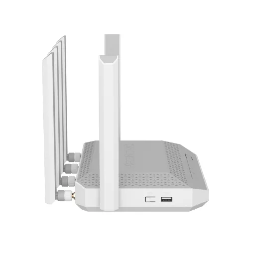 Keenetic Hero 5G (KN-4110) vezetéknélküli router 2.5 Gigabit Ethernet Kétsávos (2,4 GHz / 5 GHz) Szürke, Fehér