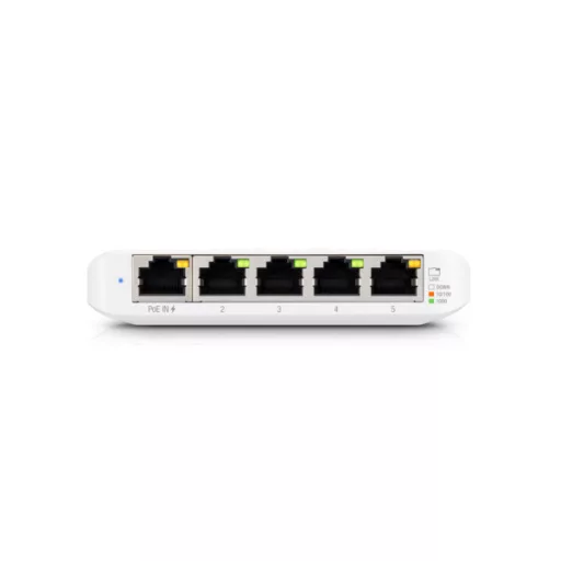 Ubiquiti UniFi Switch Flex Mini (5-pack) Vezérelt Gigabit Ethernet (10/100/1000) Ethernet-áramellátás (PoE) támogatása Fehér