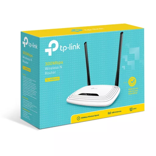 TP-Link TL-WR841N vezetéknélküli router Fast Ethernet Egysávos (2,4 GHz) Fehér