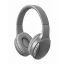 Gembird BTHS-01-SV fejhallgató és headset Vezetékes és vezeték nélküli Fejpánt Hívás/zene Micro-USB Bluetooth Ezüst