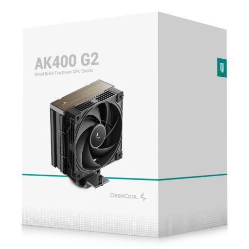 DeepCool AK400 G2 Processzor Hűtő 12 cm Fekete 1 db