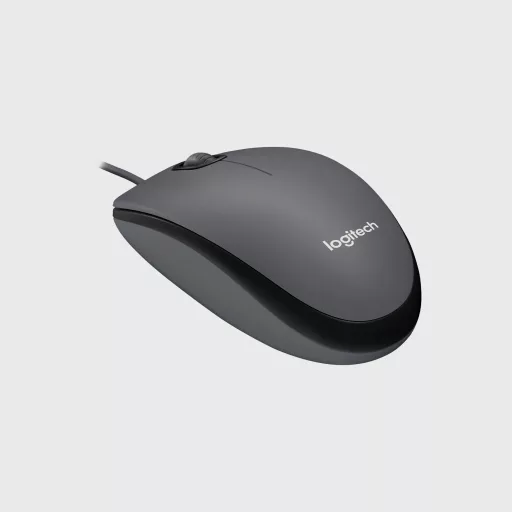 Logitech 910-006652 egér Irodai Kétkezes USB A típus Optikai 1000 DPI
