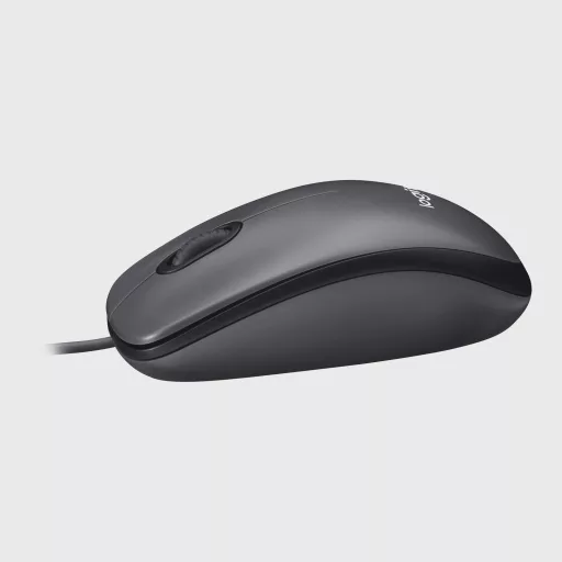 Logitech 910-006652 egér Irodai Kétkezes USB A típus Optikai 1000 DPI