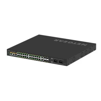   NETGEAR GSM4230UP Vezérelt L2/L3 Gigabit Ethernet (10/100/1000) Ethernet-áramellátás (PoE) támogatása 1U Fekete