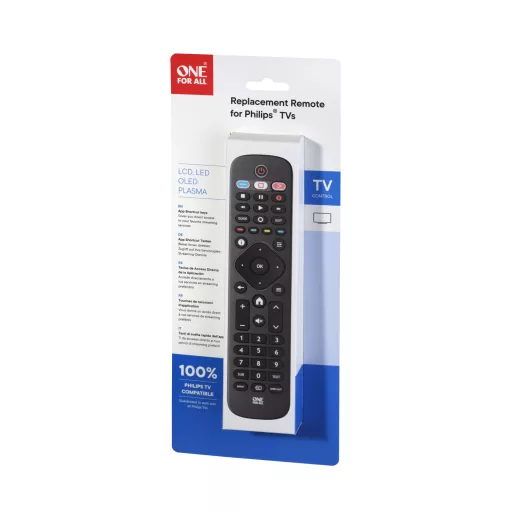 One For All TV Replacement Remotes URC4913 távirányító Vezeték nélküli infravörös Nyomógombok