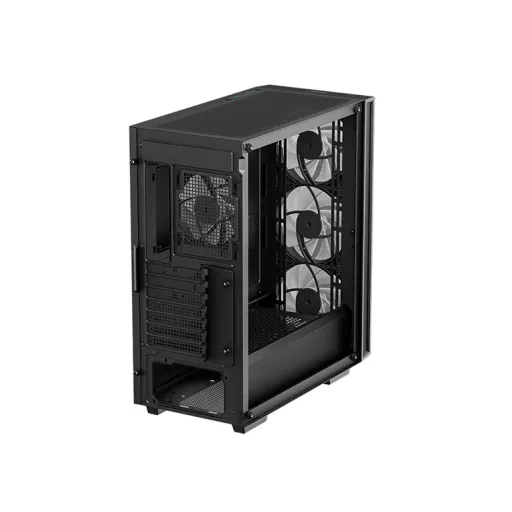 DeepCool MATREXX 55 MESH V4 C Midi Tower Fekete