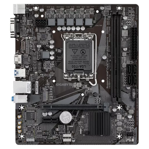 GIGABYTE H610M H V2 Intel H610 Express LGA 1700 Micro ATX