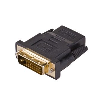   Akyga Adapter AK-AD-41 DVI-D Dual link M - HDMI F black color - Adapter - Digital/Display/Video DVI 24+1 Fekete