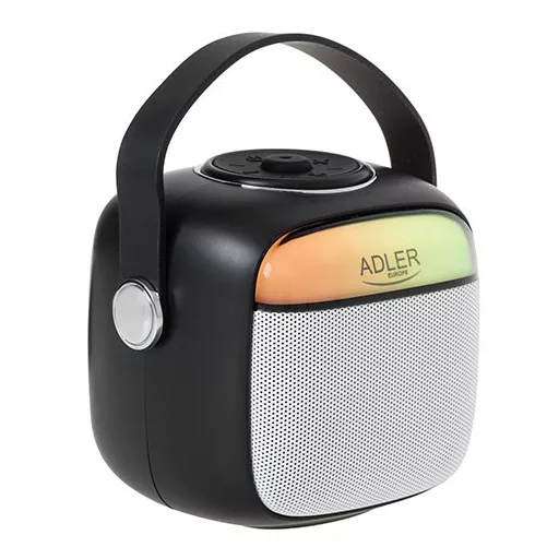 Adler AD 1199 black Karaoke speaker with microphone - SD/USB/AUX/Bluetooth
