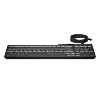   HP 400 Backlit Wired Keyboard billentyűzet Otthoni USB Fekete