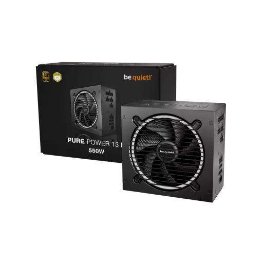be quiet! Pure Power 13 M | 550W 20+4 pin ATX ATX Fekete