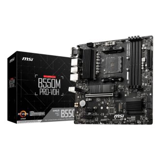 MSI B550M PRO-VDH AMD B550 AM4 foglalat Micro ATX
