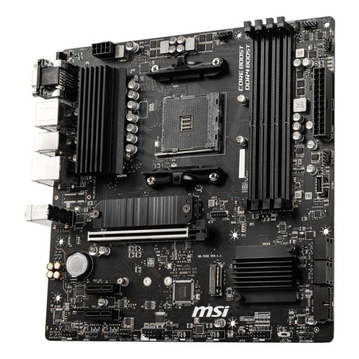 MSI B550M PRO-VDH AMD B550 AM4 foglalat Micro ATX