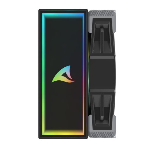 Sharkoon A50 RGB Processzor Hűtő 12 cm Fekete 1 db