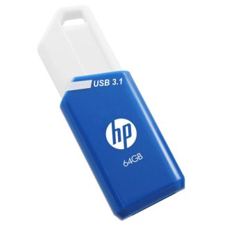   HP x755w USB flash meghajtó 64 GB USB A típus 3.2 Gen 1 (3.1 Gen 1) Kék, Fehér