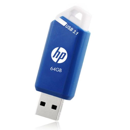 HP x755w USB flash meghajtó 64 GB USB A típus 3.2 Gen 1 (3.1 Gen 1) Kék, Fehér