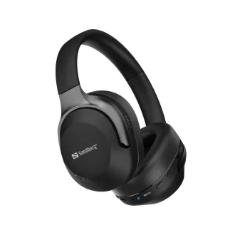   Sandberg 126-53 fejhallgató és headset Vezeték nélküli Fejpánt Hívás/zene Bluetooth Fekete