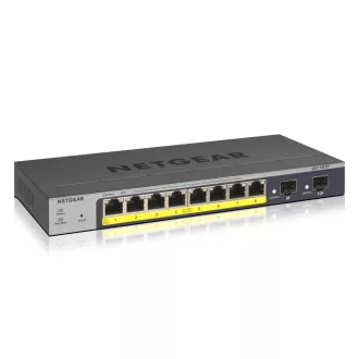   NETGEAR GS110TP Vezérelt L2/L3/L4 Gigabit Ethernet (10/100/1000) Ethernet-áramellátás (PoE) támogatása Szürke