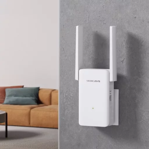 Mercusys ME80X hálózati bővítő Fehér 100, 1000 Mbit/s