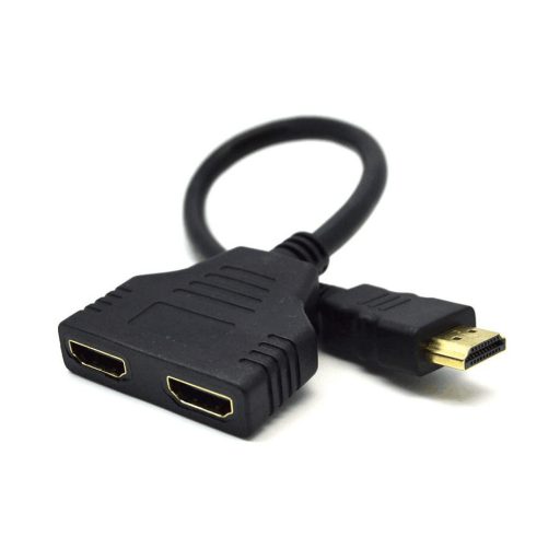 Gembird DSP-2PH4-04 HDMI kábel HDMI A-típus (Standard) 2 x HDMI Type A (Standard) Fekete