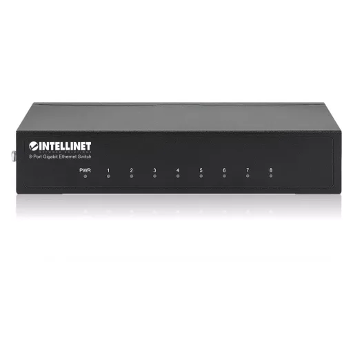 Intellinet 530347 hálózati kapcsoló Gigabit Ethernet (10/100/1000) Fekete