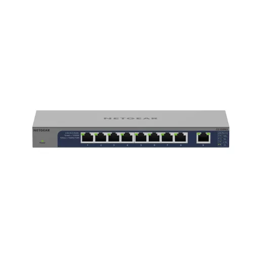 NETGEAR GS108MX-100EUS hálózati kapcsoló Beállítást nem igénylő (unmanaged) L2 Gigabit Ethernet (10/100/1000) Asztali/falra szerelhető