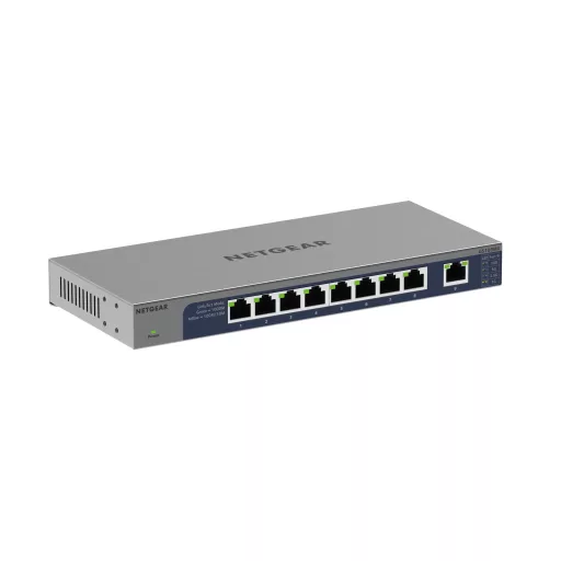 NETGEAR GS108MX-100EUS hálózati kapcsoló Beállítást nem igénylő (unmanaged) L2 Gigabit Ethernet (10/100/1000) Asztali/falra szerelhető