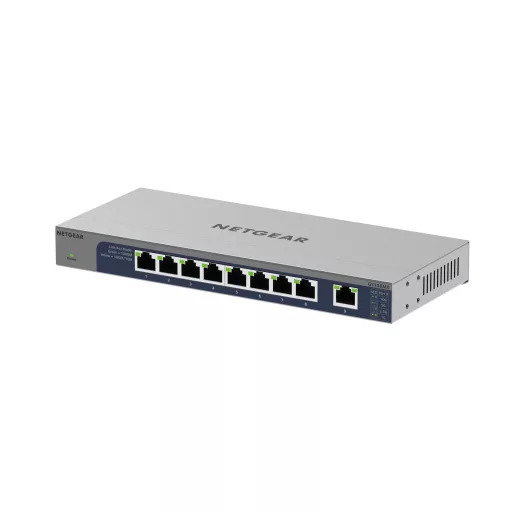 NETGEAR GS108MX-100EUS hálózati kapcsoló Beállítást nem igénylő (unmanaged) L2 Gigabit Ethernet (10/100/1000) Asztali/falra szerelhető