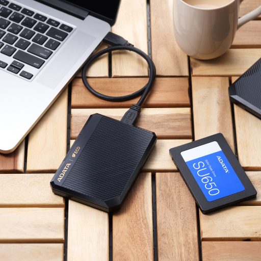 ADATA EC600-BCBK tárolóegység burkolat HDD/SSD ház Fekete 2.5"