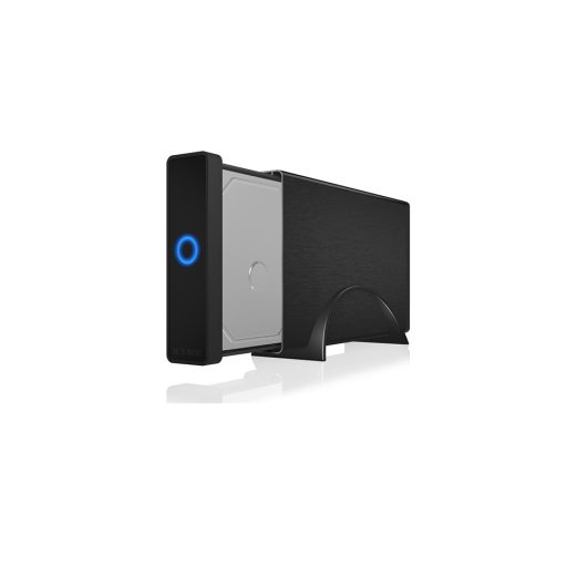 ICY BOX IB-377-C31 HDD/SSD ház Fekete 3.5"