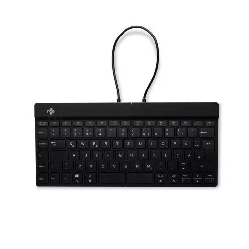 R-Go Tools R-Go Split billentyűzet Irodai Bluetooth QWERTZ Német Fekete