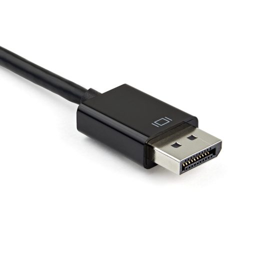 StarTech.com DP2VGAHD20 video átalakító kábel DisplayPort HDMI + VGA (D-Sub) Fekete