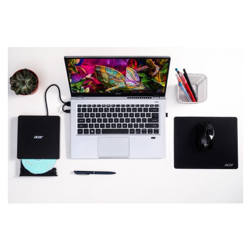 Acer Portable DVD Writer AXD001 optikai meghajtó DVD±RW Fekete