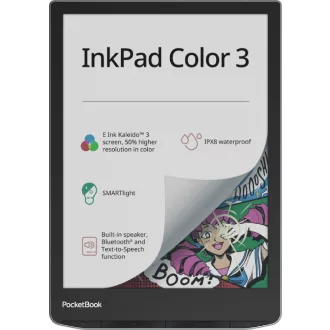   PocketBook InkPad Color 3 e-könyv olvasó Érintőképernyő 32 GB Wi-Fi Fekete, Szürke