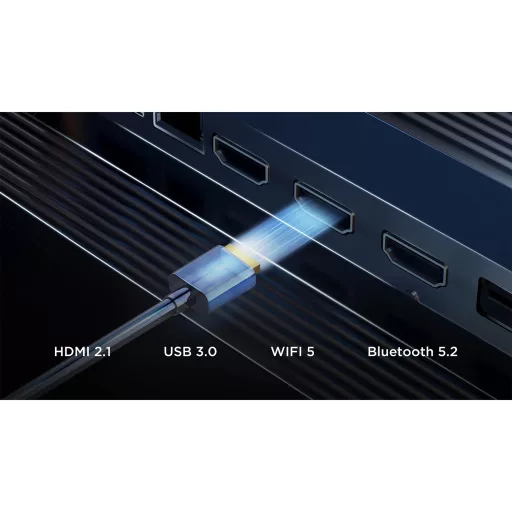 TCL P7K 55P7K televízió 139,7 cm (55") 4K Ultra HD Smart TV Wi-Fi Fémes 450 cd/m²