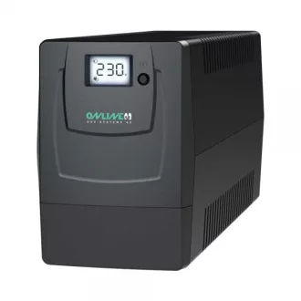   ONLINE USV-Systeme USV YUNTO Smile 800 szünetmentes tápegység (UPS) Vonal interaktív 0,8 kVA 480 W 2 AC kimenet(ek)
