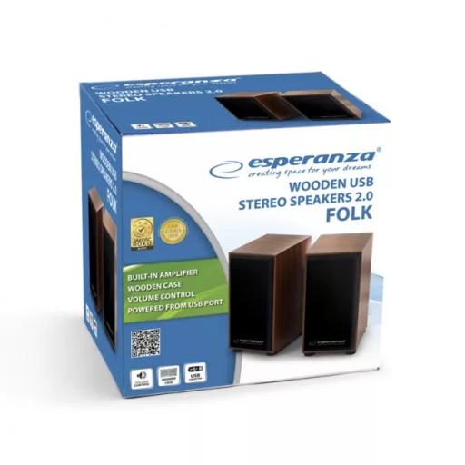 Esperanza 2.0 FOLK Fa Vezetékes 6 W