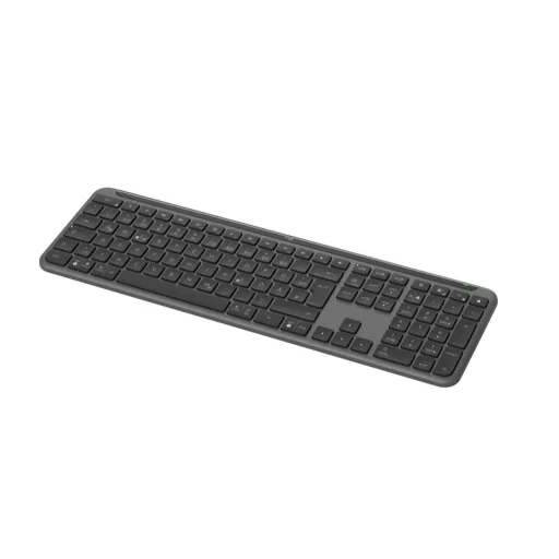 Logitech 920-012451 billentyűzet Irodai RF vezeték nélküli + Bluetooth QWERTZ Német Grafit