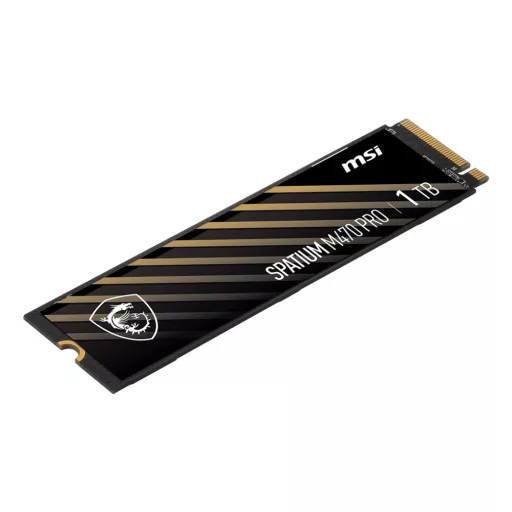 MSI Spatium M470 PRO PCIe 4.0 NVMe M.2 1TB PCI Express 4.0 3D NAND