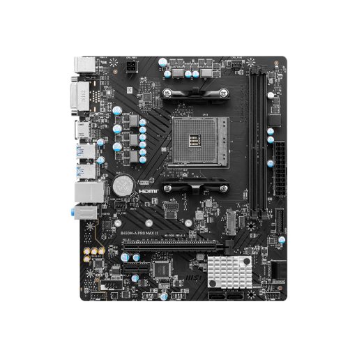 MSI B450M-A PRO MAX II AMD B450 AM4 foglalat Micro ATX