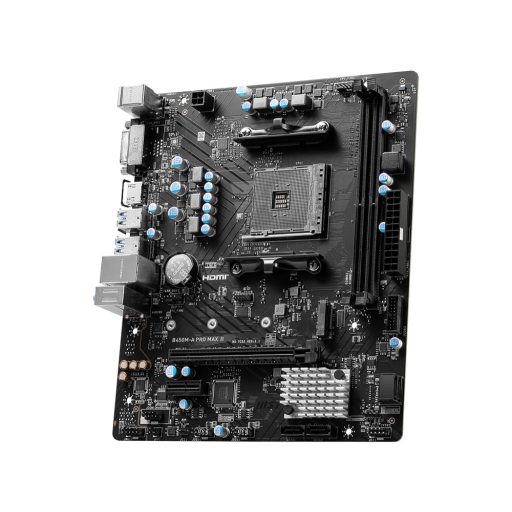 MSI B450M-A PRO MAX II AMD B450 AM4 foglalat Micro ATX