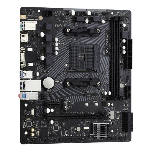 Asrock A520M-HVS AMD A520 AM4 foglalat Micro ATX